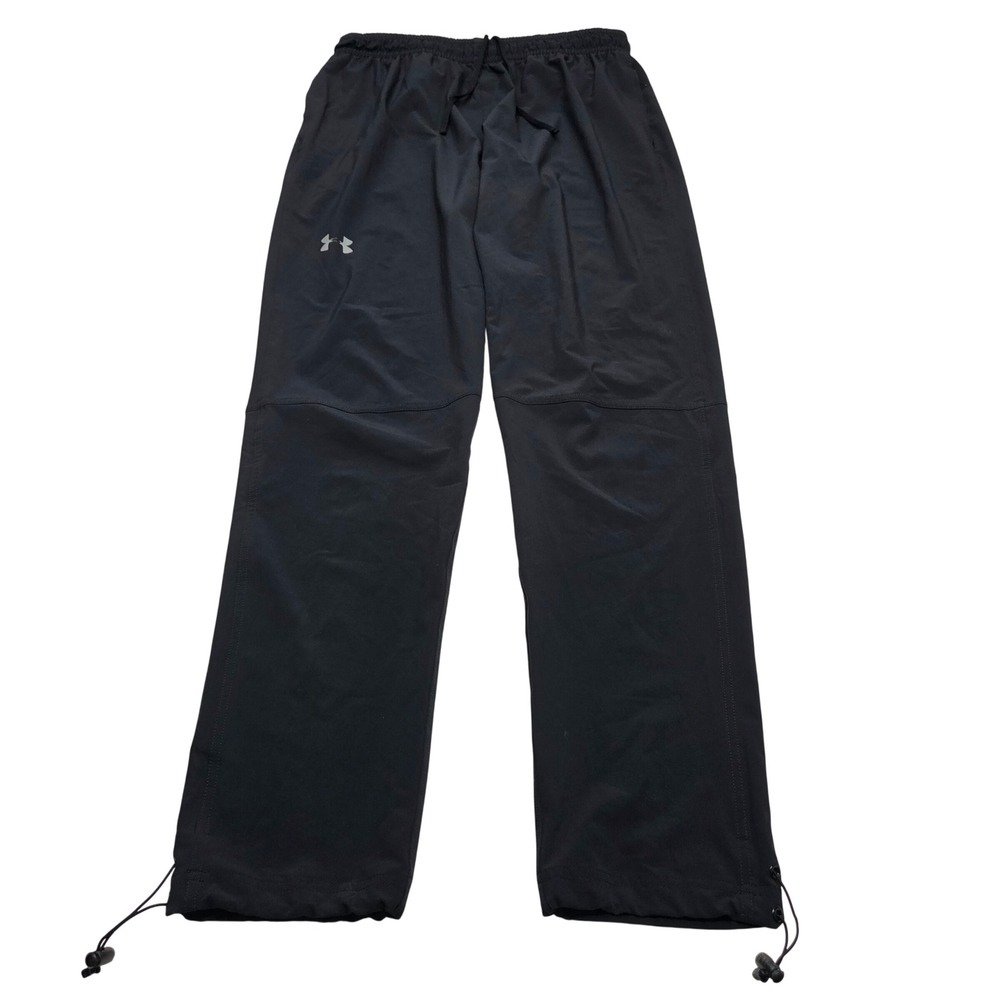 Under Armour Xstorm1 HeatGear Fitted Track Pants Men Large Black Bungee Hem
